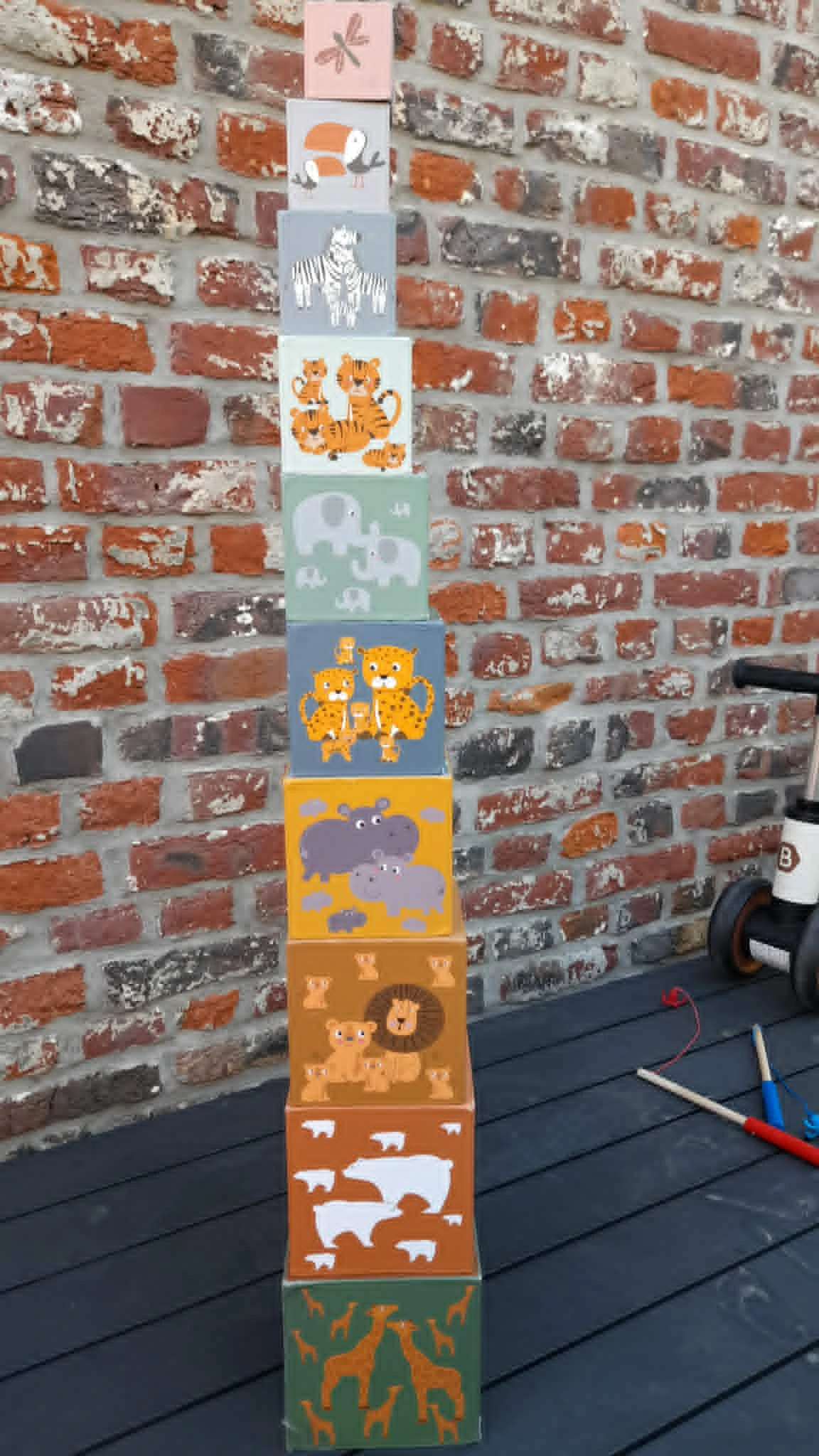 Lote de 10 cubos empilháveis – photo 2